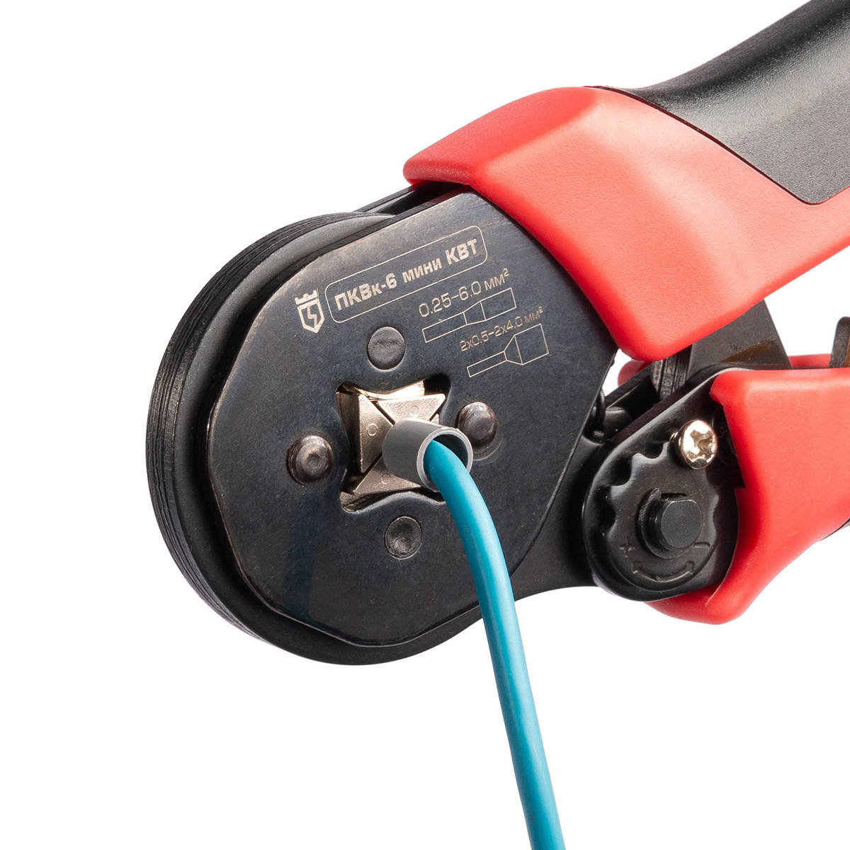ПКВк-6 мини Пресс-клещи для обжима втулочных наконечников до 6.0 мм²