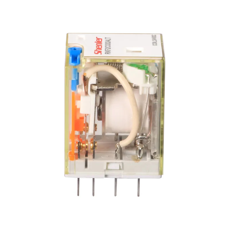 Реле RKF4CO220LTD1, 4CO, 6A(250VAC/30VDC), 220VDC, мех. индикация, тест-кнопка с блокировкой, диод +A1/-A2, LED