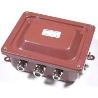 У614 коробка клеммная УХЛ1,5 IP65 латунный ввод ГОФРОМАТИК