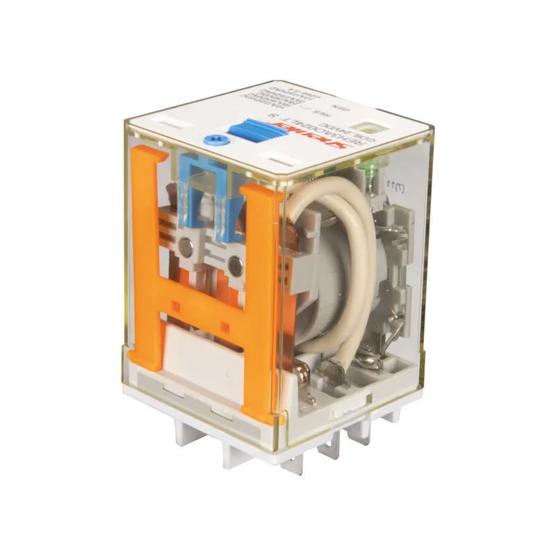 Реле REH3CO220LT, 3CO, 16A(400VAC/30VDC), 220VDC, мех. индикация, тест-кнопка, LED