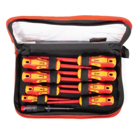 НИО-09 набор диэлектрических отверток, 9 штуки