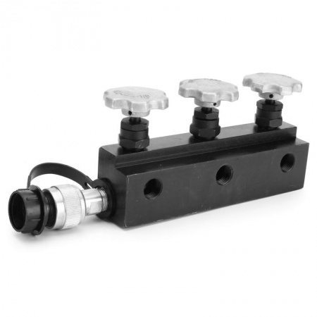 КГР-3 кран гидравлический распределительный 3-х канальный