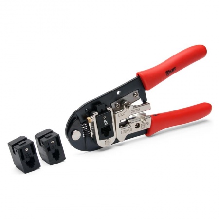 JT-01B кримпер со сменными модулями RJ-45, RJ-12, RJ-11, RJ-22